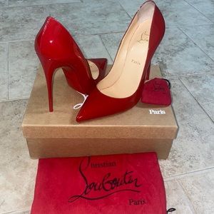 CHRISTIAN LOUBOUTIN PATENT SO KATE 120MM